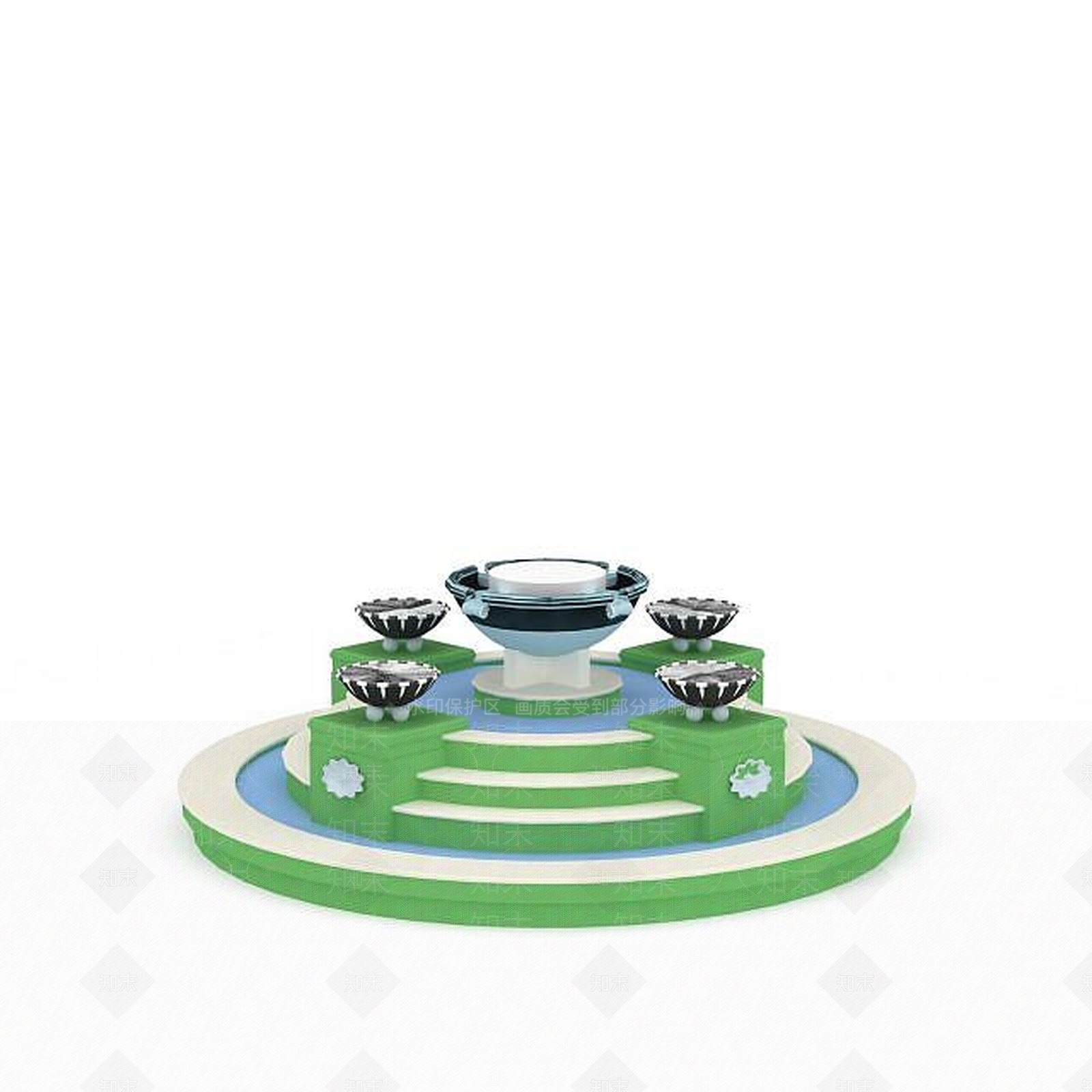 现代其他景观小品3D模型下载【ID:1199000946】