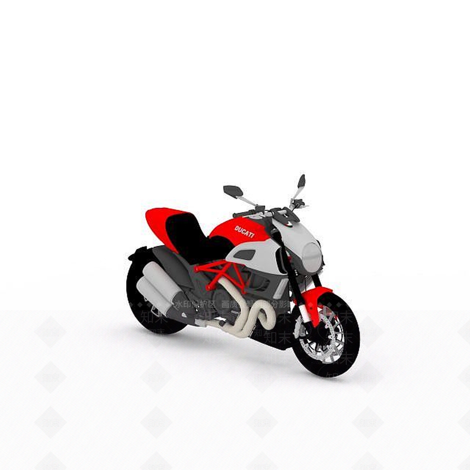 现代自行车3D模型下载【ID:1194182059】