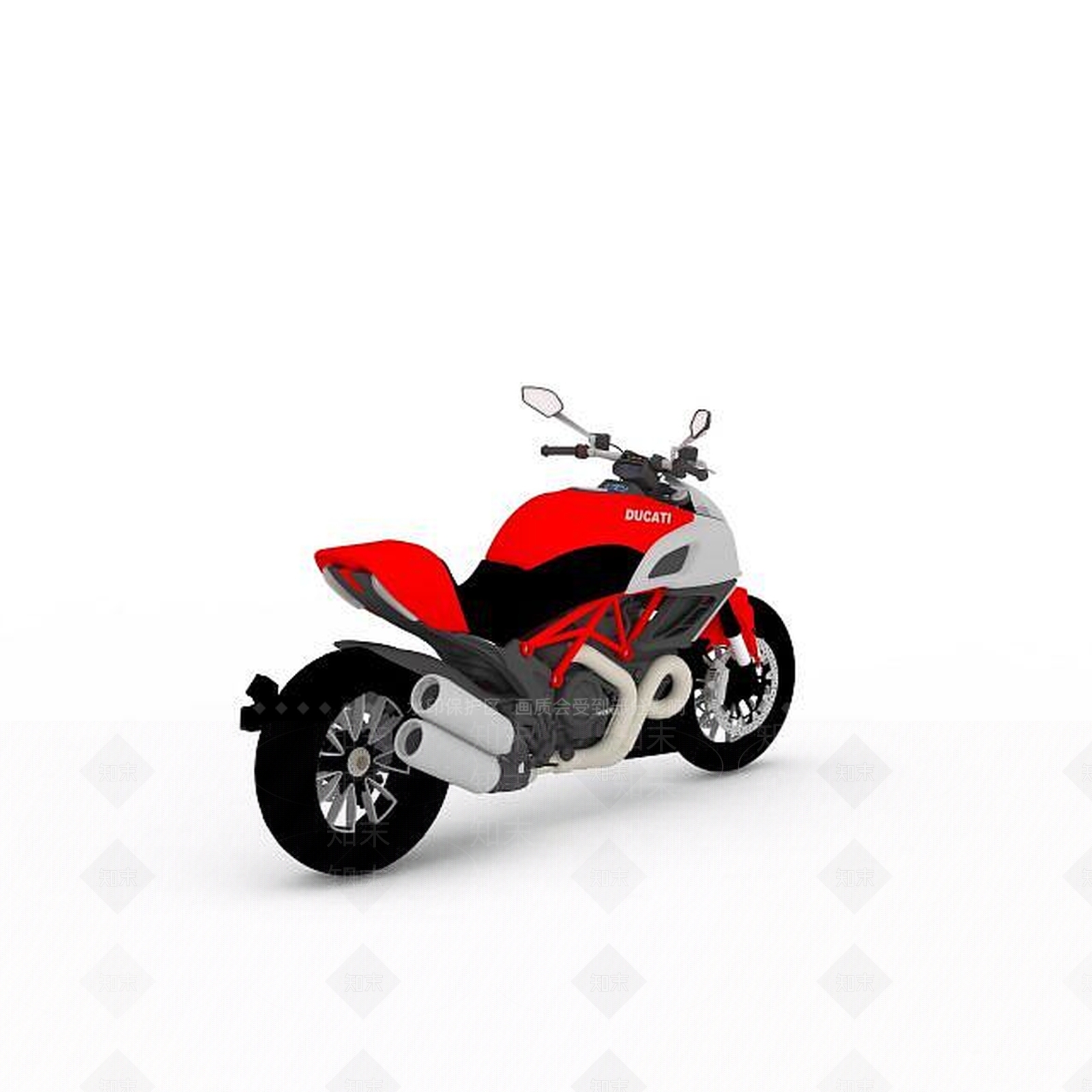 现代自行车3D模型下载【ID:1194182059】