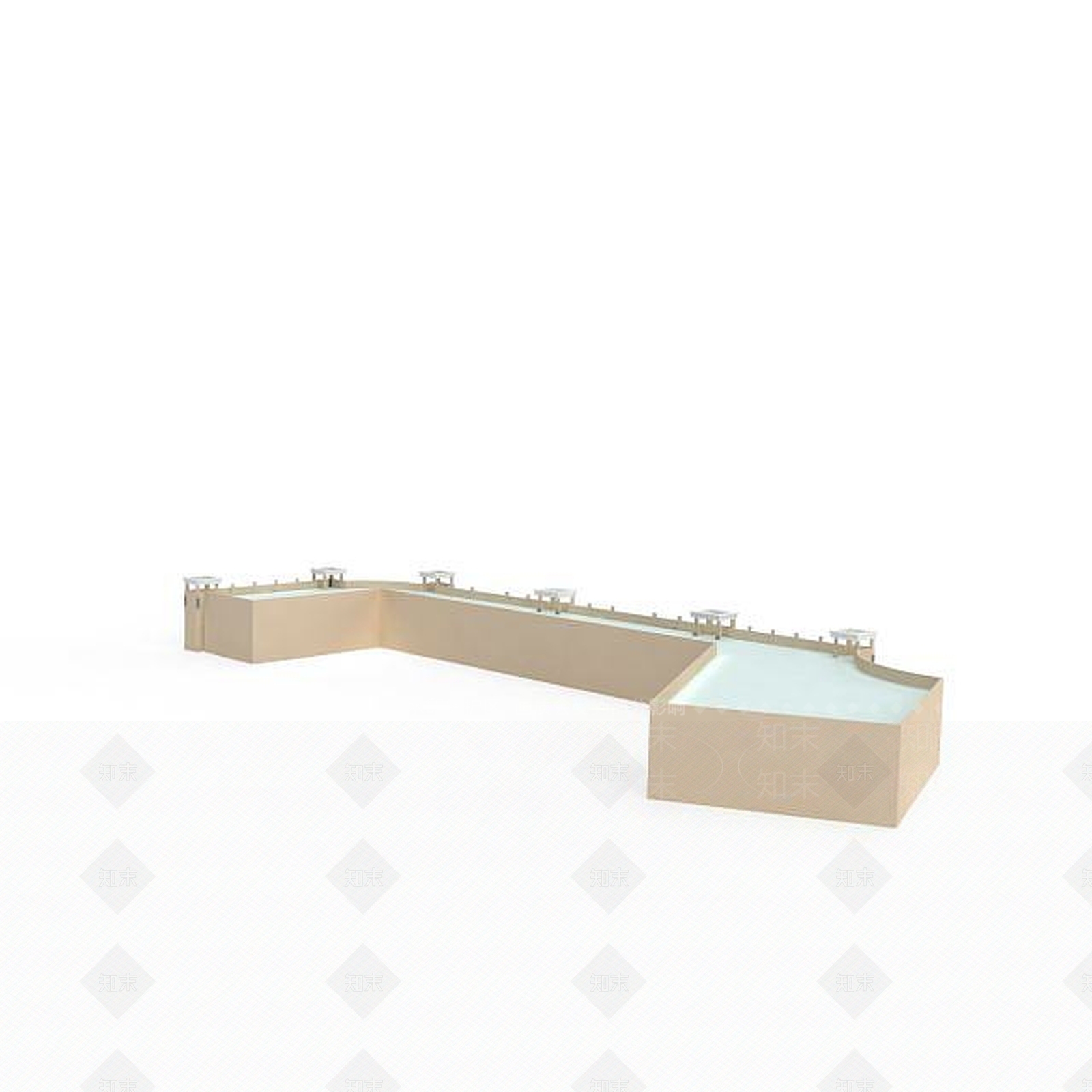 现代其他建筑外观3D模型下载【ID:1199000942】