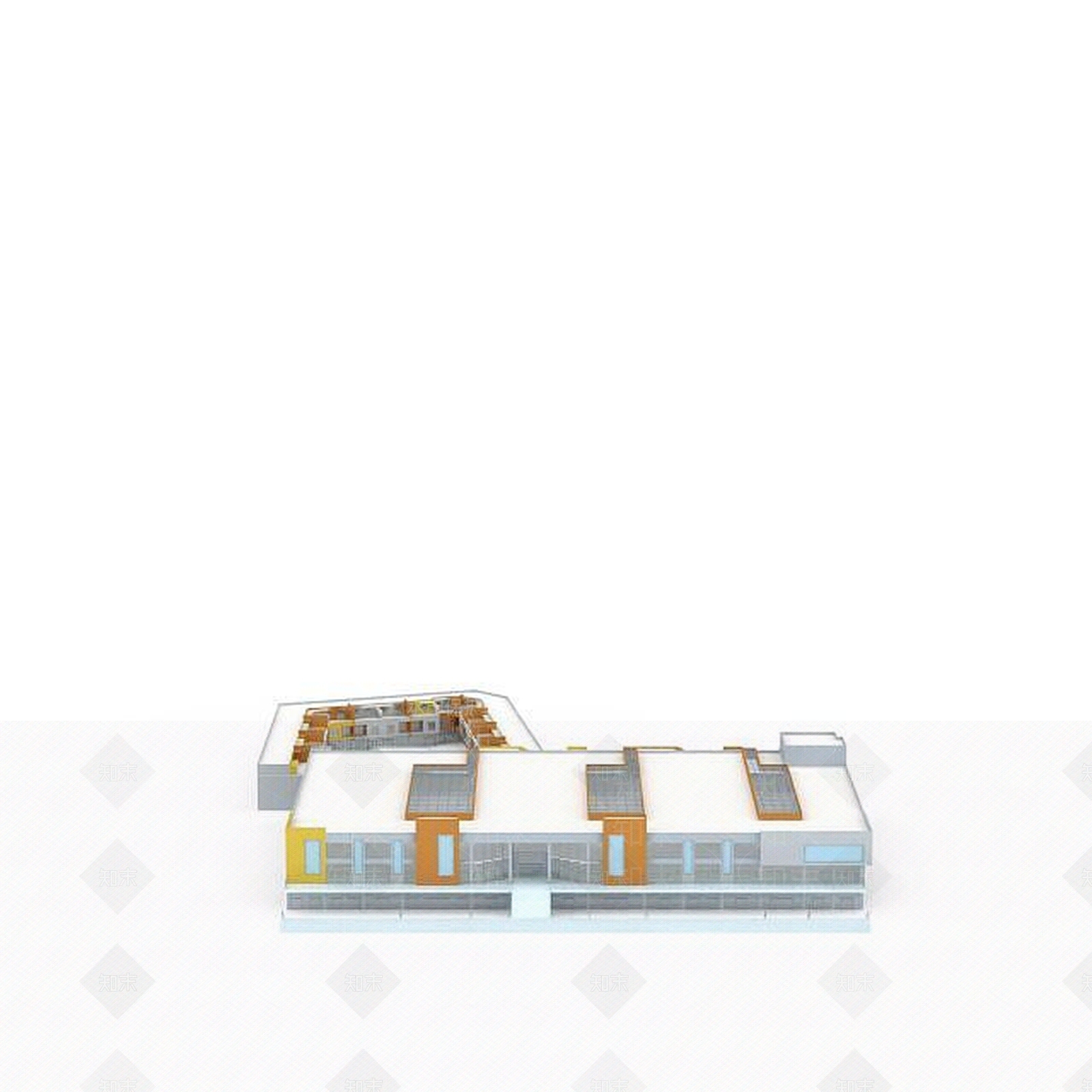 现代其他建筑外观3D模型下载【ID:1199000887】