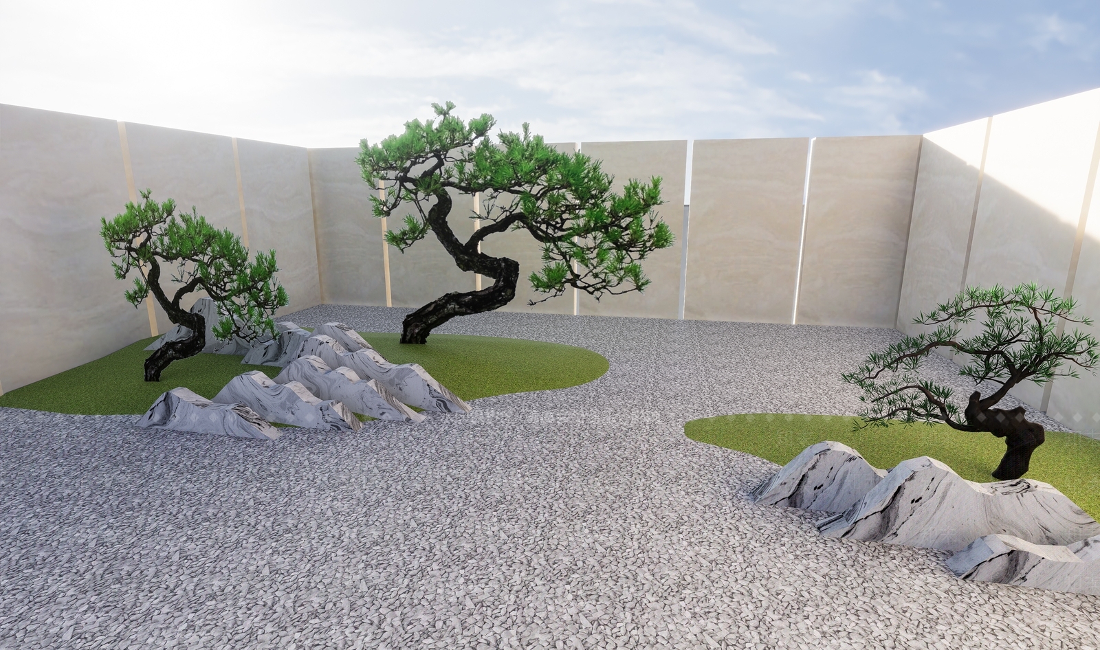 禅意石头SU模型下载【ID:1194183327】