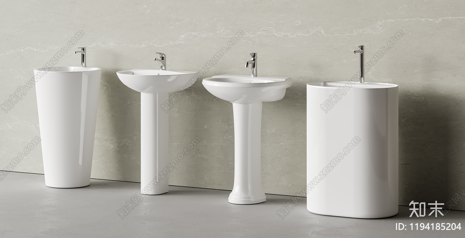 洗手台SU模型下载【ID:1194185204】