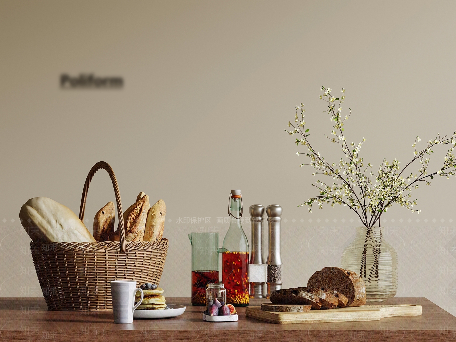 食物饮料SU模型下载【ID:1194189758】