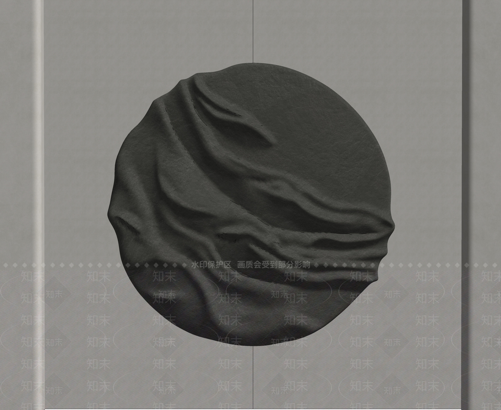 中古侘寂挂件SU模型下载【ID:1194189786】