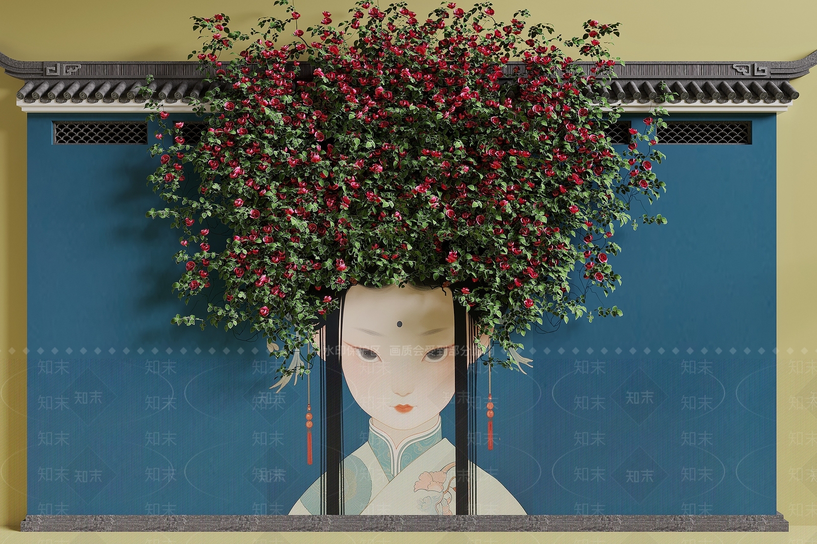 藤蔓SU模型下载【ID:1194194528】