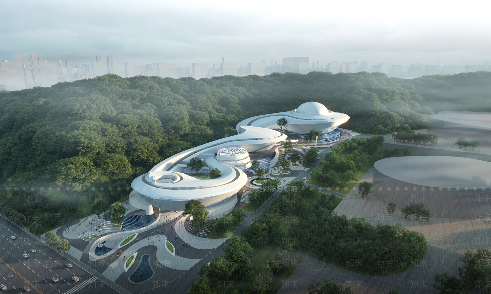 现代其他公共建筑3D模型下载【ID:1194196134】
