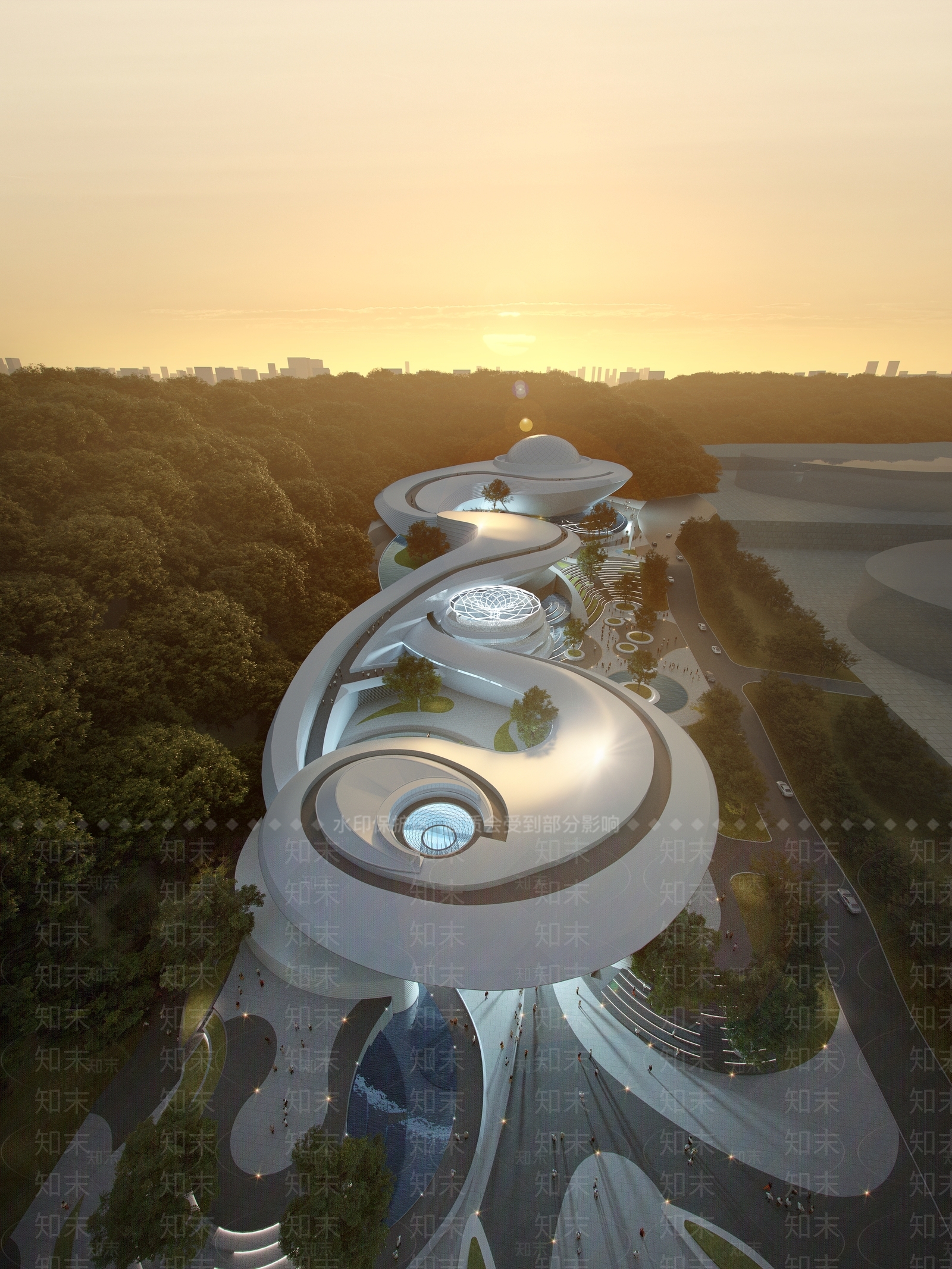 现代其他公共建筑3D模型下载【ID:1194196134】