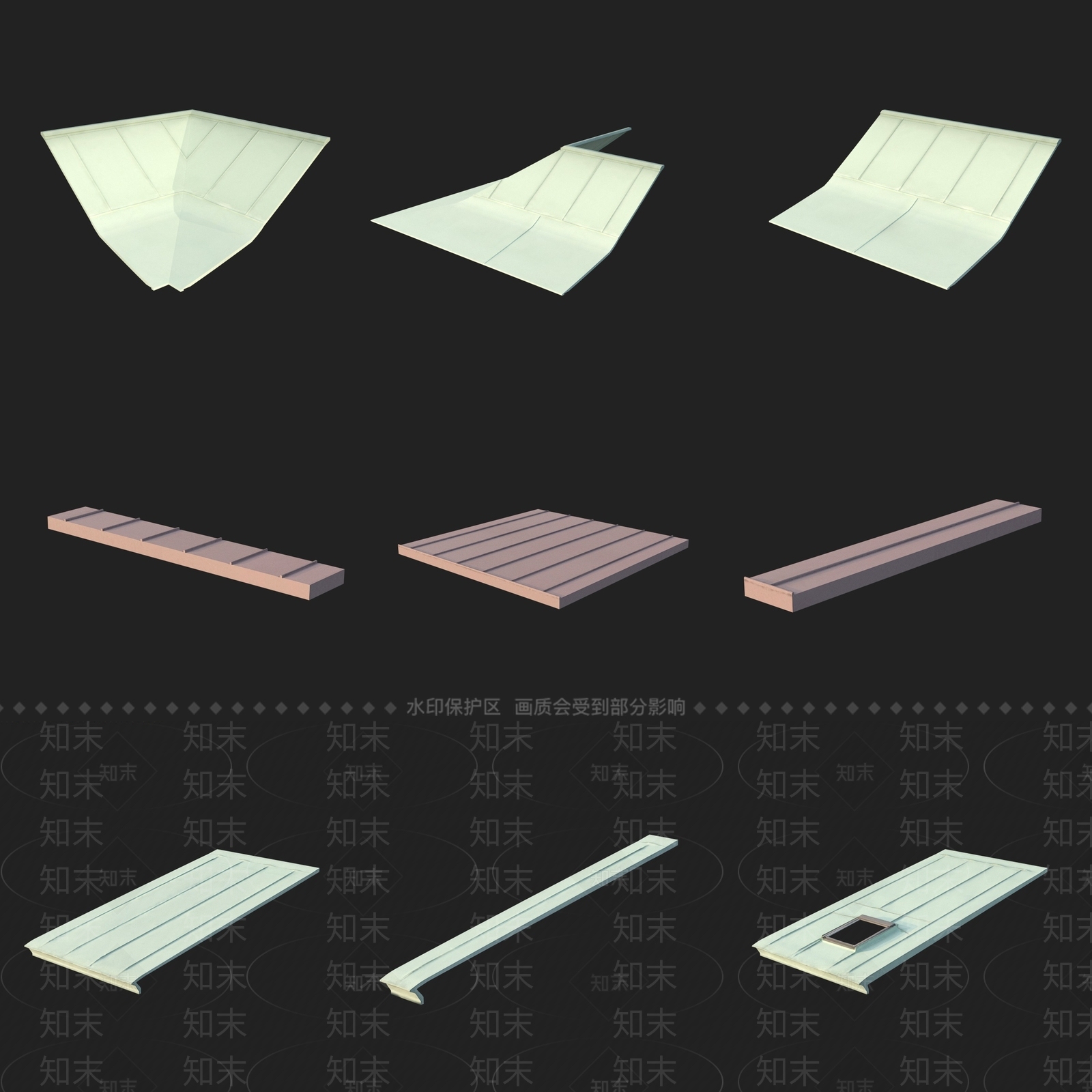 现代其他局部构件3D模型下载【ID:1194203008】