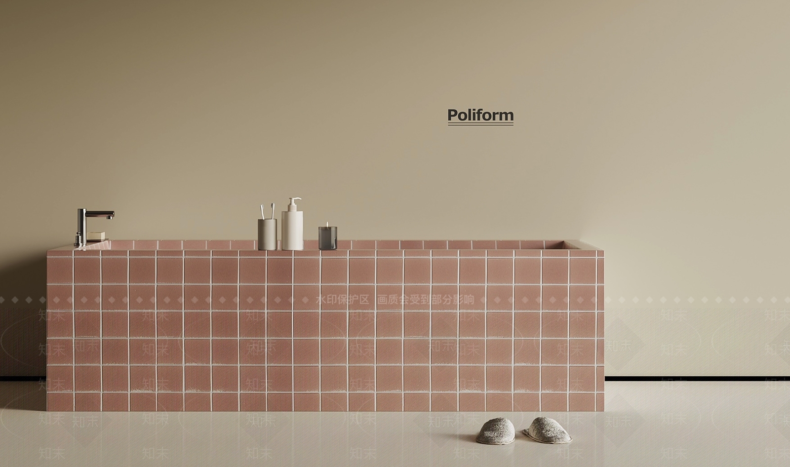 浴缸SU模型下载【ID:1194206830】