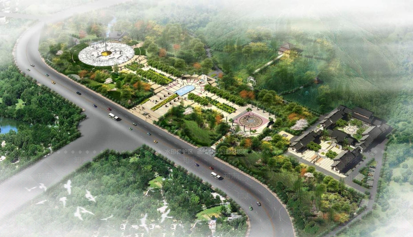 现代公园3D模型下载【ID:1194209278】