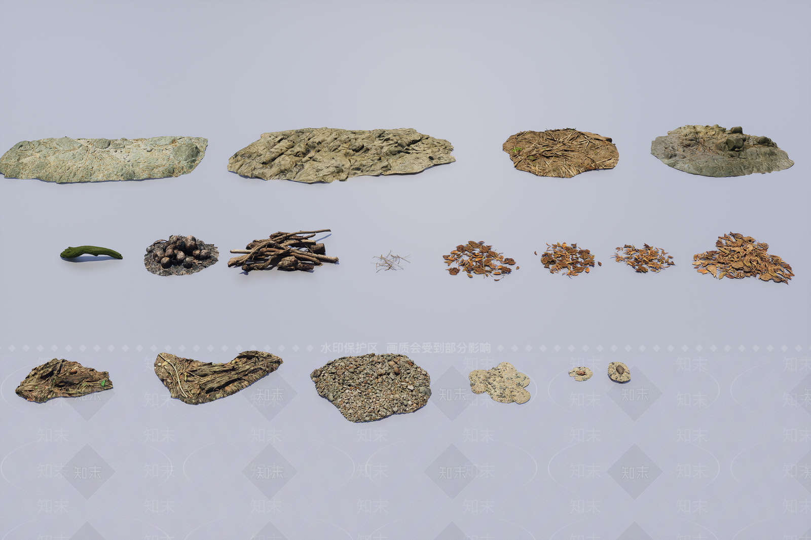 现代其他景观小品3D模型下载【ID:1194219765】