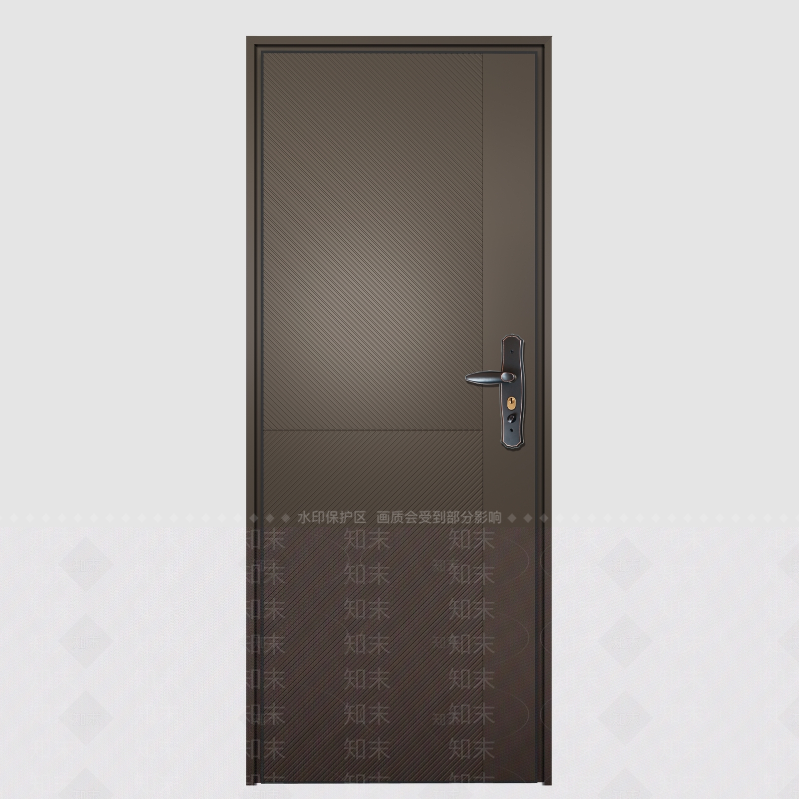 现代双开门3D模型下载【ID:1194220994】