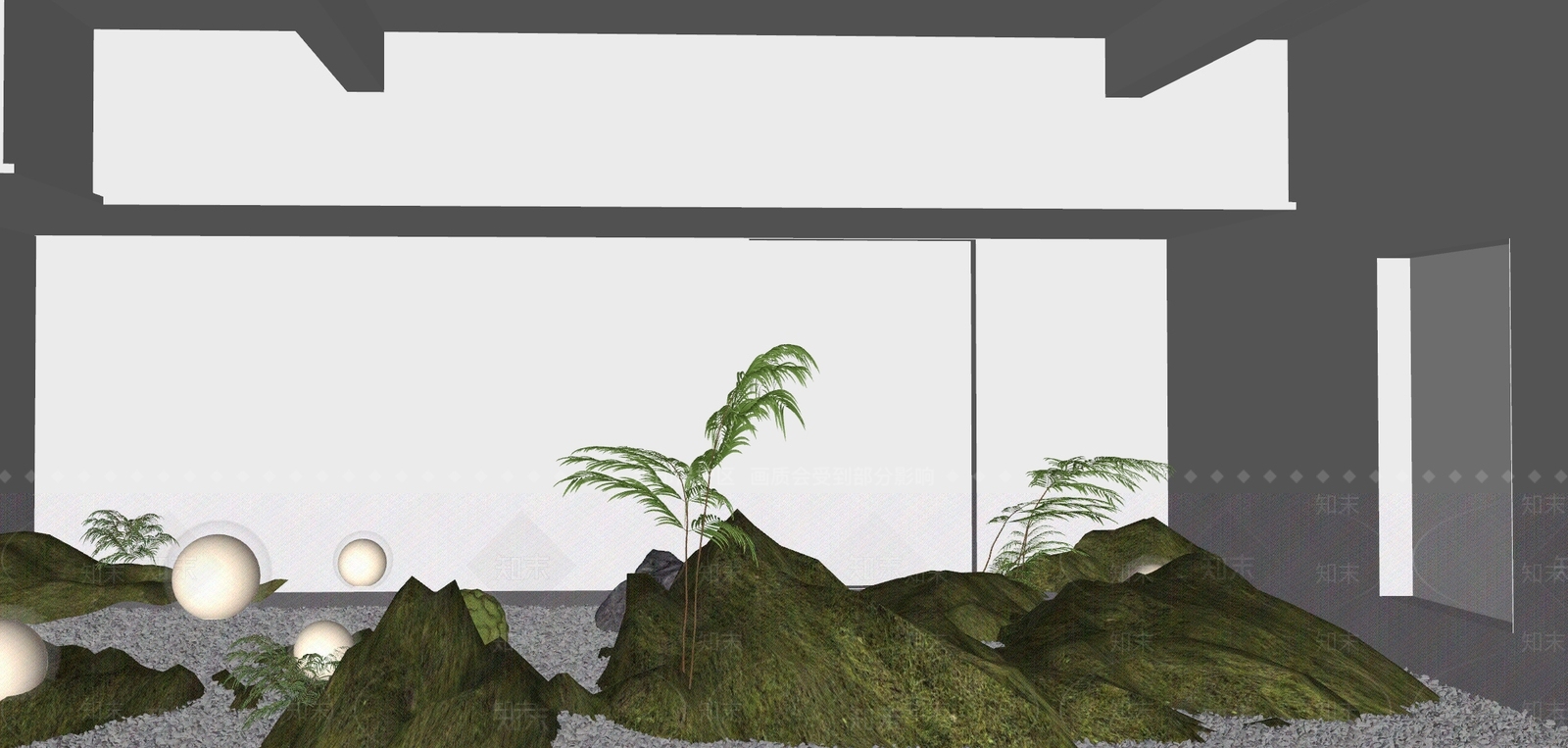 植物组合SU模型下载【ID:1194227459】