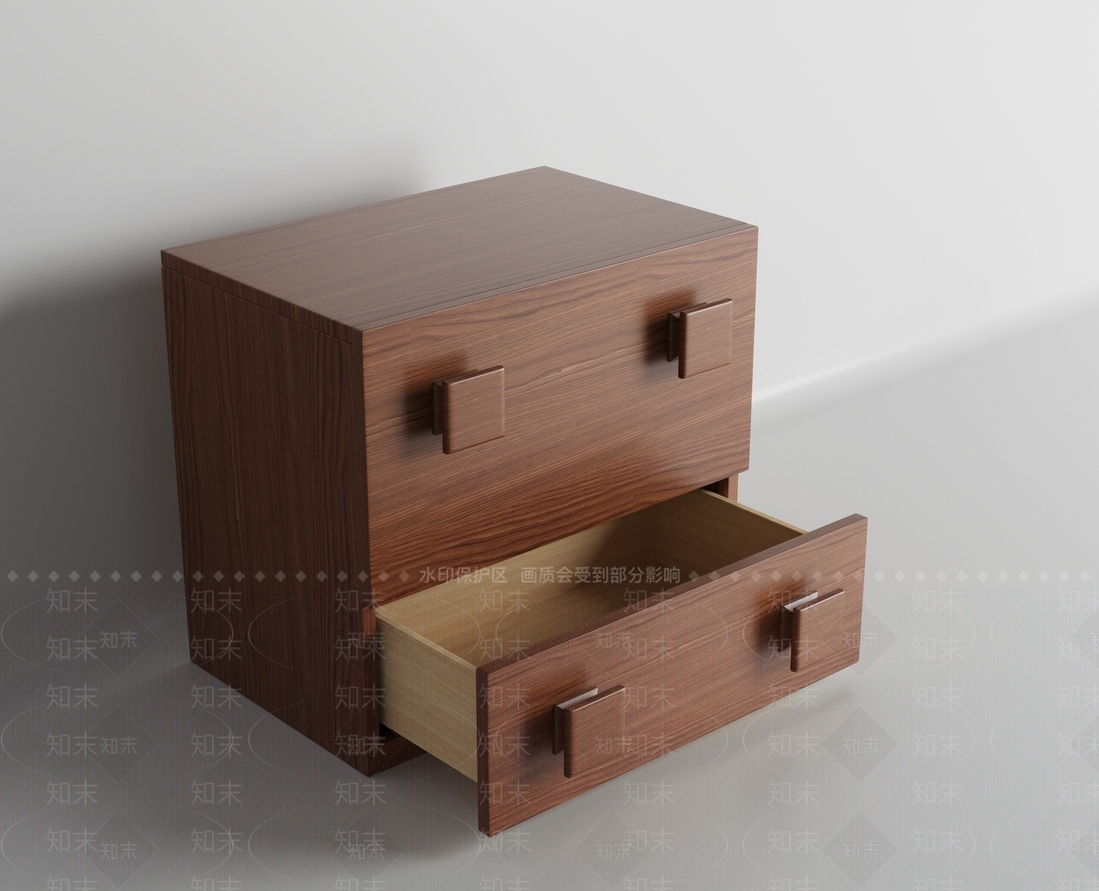 法式现代玄关柜3D模型下载【ID:1194228910】