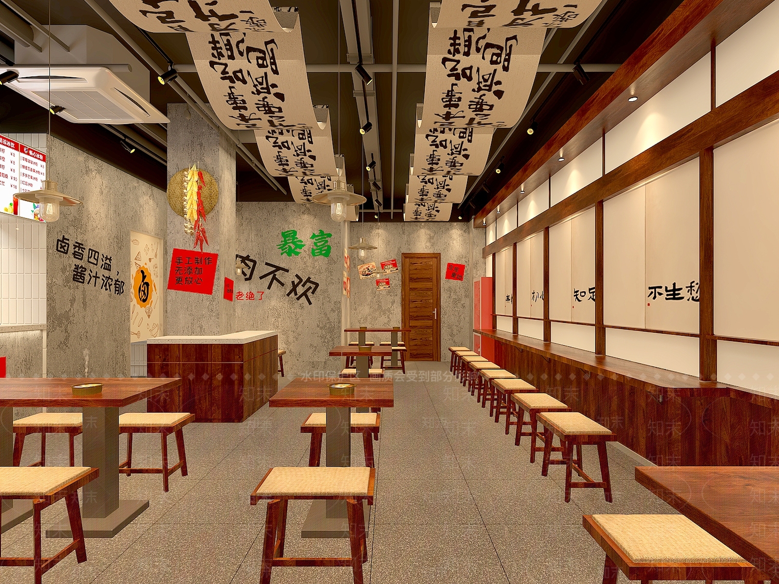 工业中古快餐店3D模型下载【ID:1194233653】