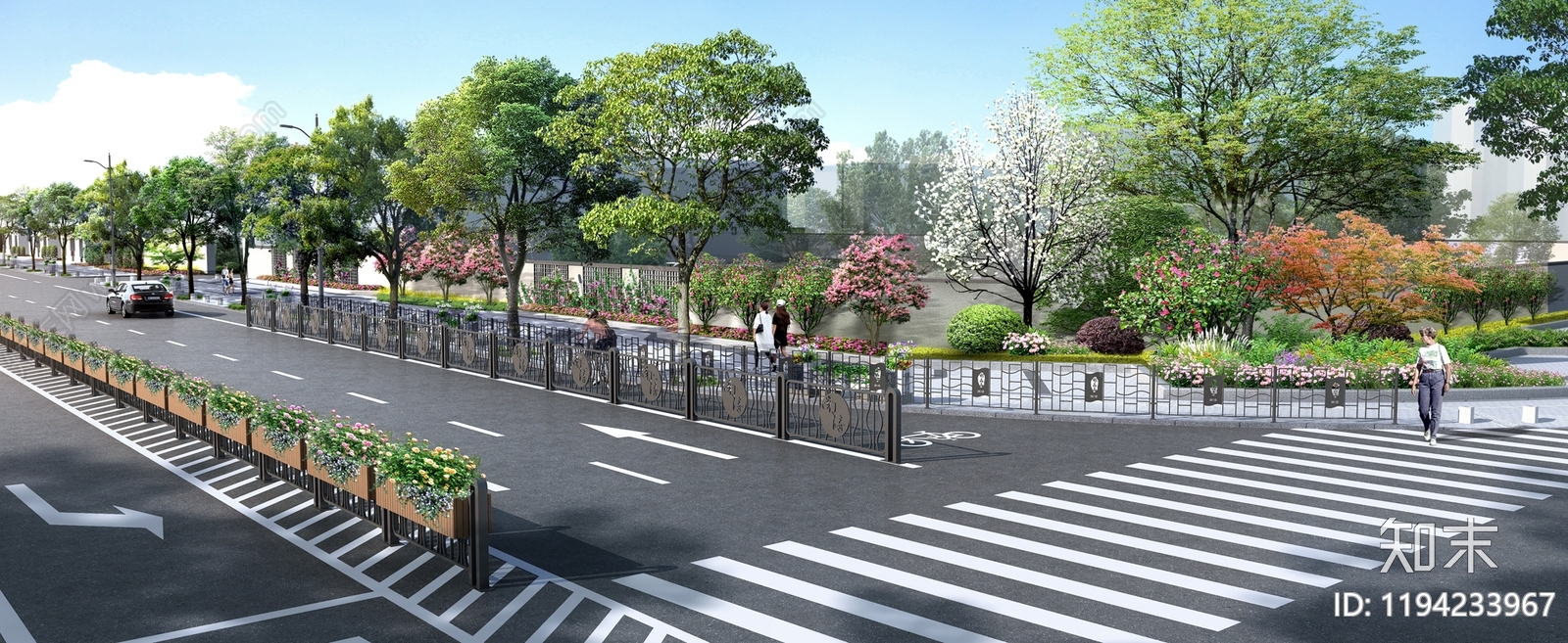 新中式景观效果图下载【ID:1194233967】