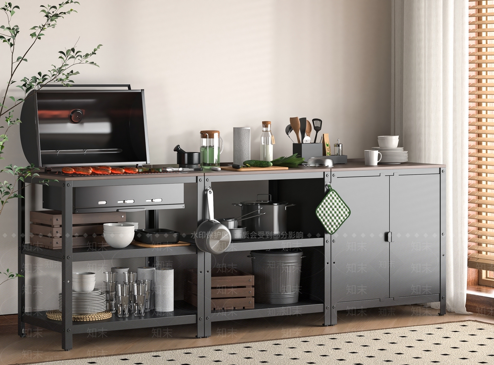 厨具3D模型下载【ID:1194241485】