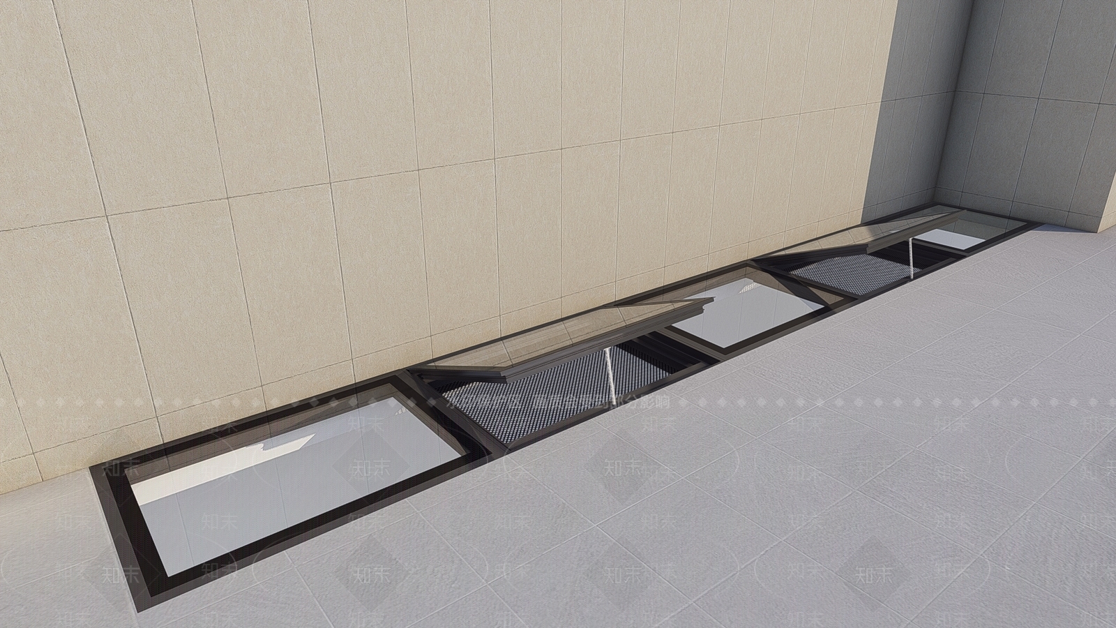 现代别墅SU模型下载【ID:1194241339】