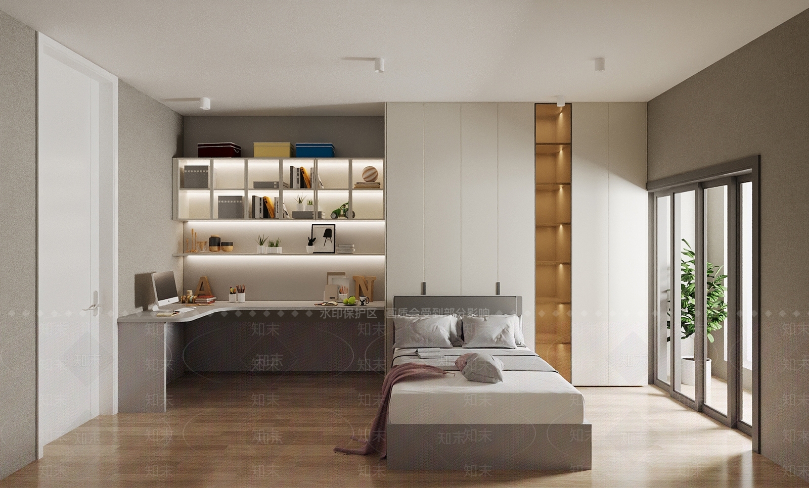 现代儿童娱乐室3D模型下载【ID:1194241525】