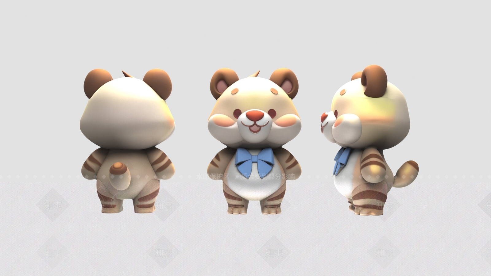爬行类动物3D模型下载【ID:1194242590】