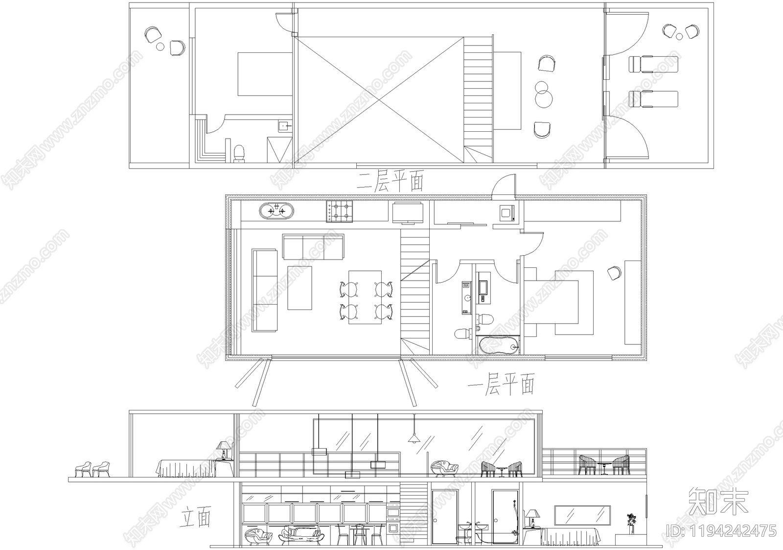 集装箱施工图下载【ID:1194242475】