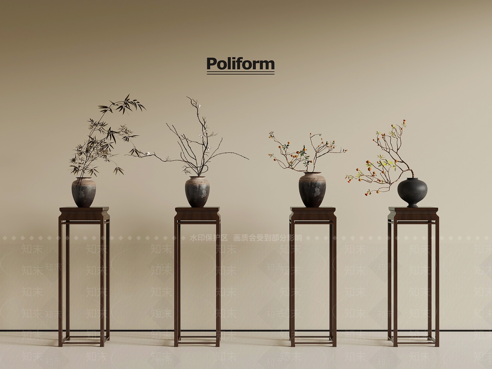 中古花架3D模型下载【ID:1194244727】