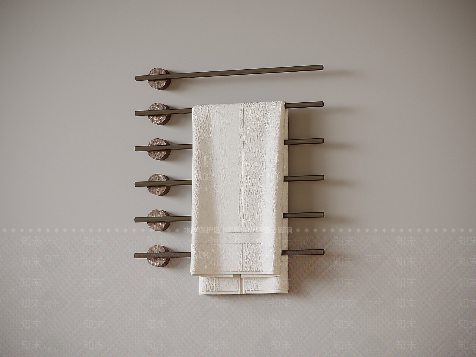 毛巾架3D模型下载【ID:1194249213】