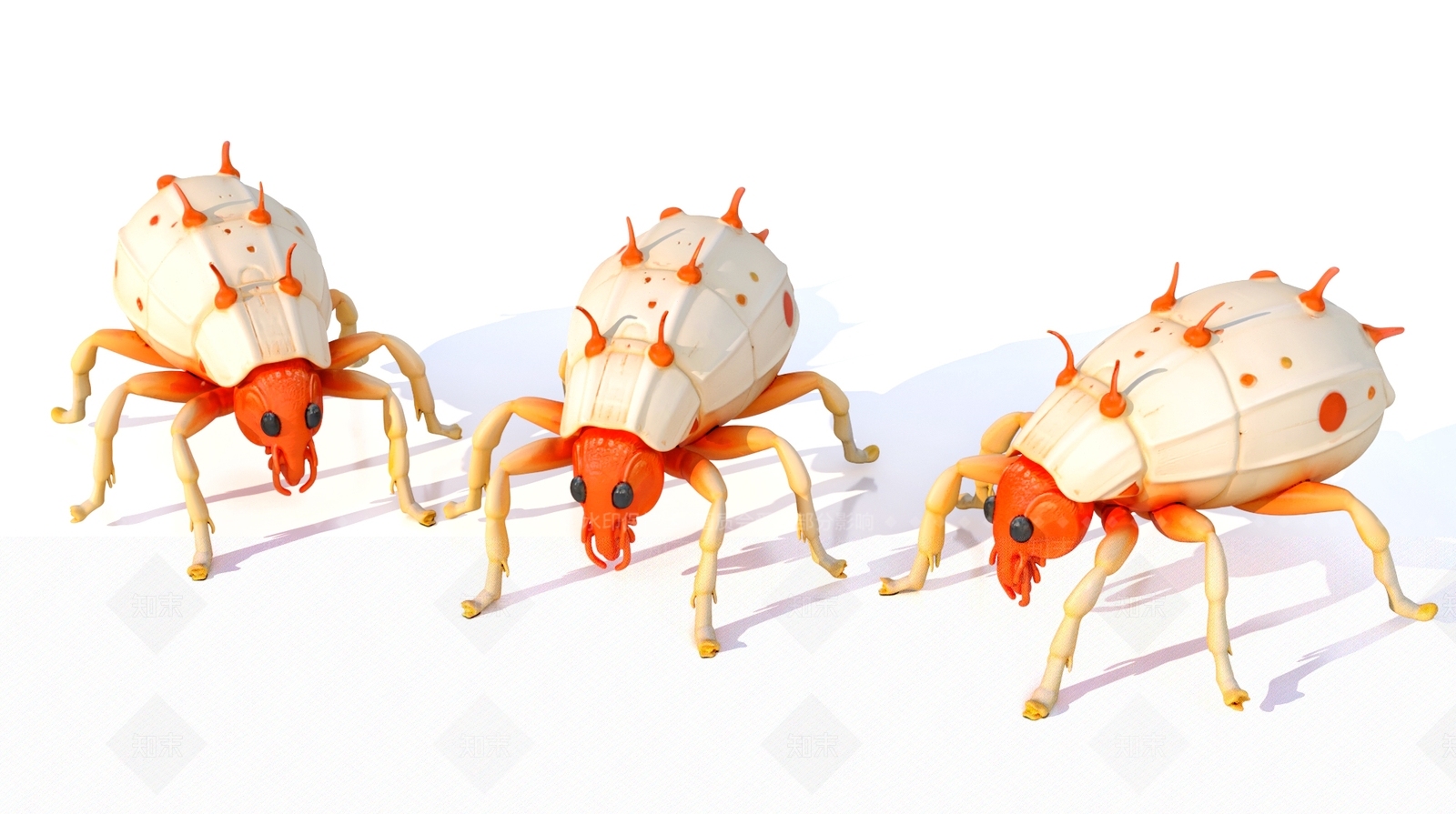 爬行类动物3D模型下载【ID:1194250496】