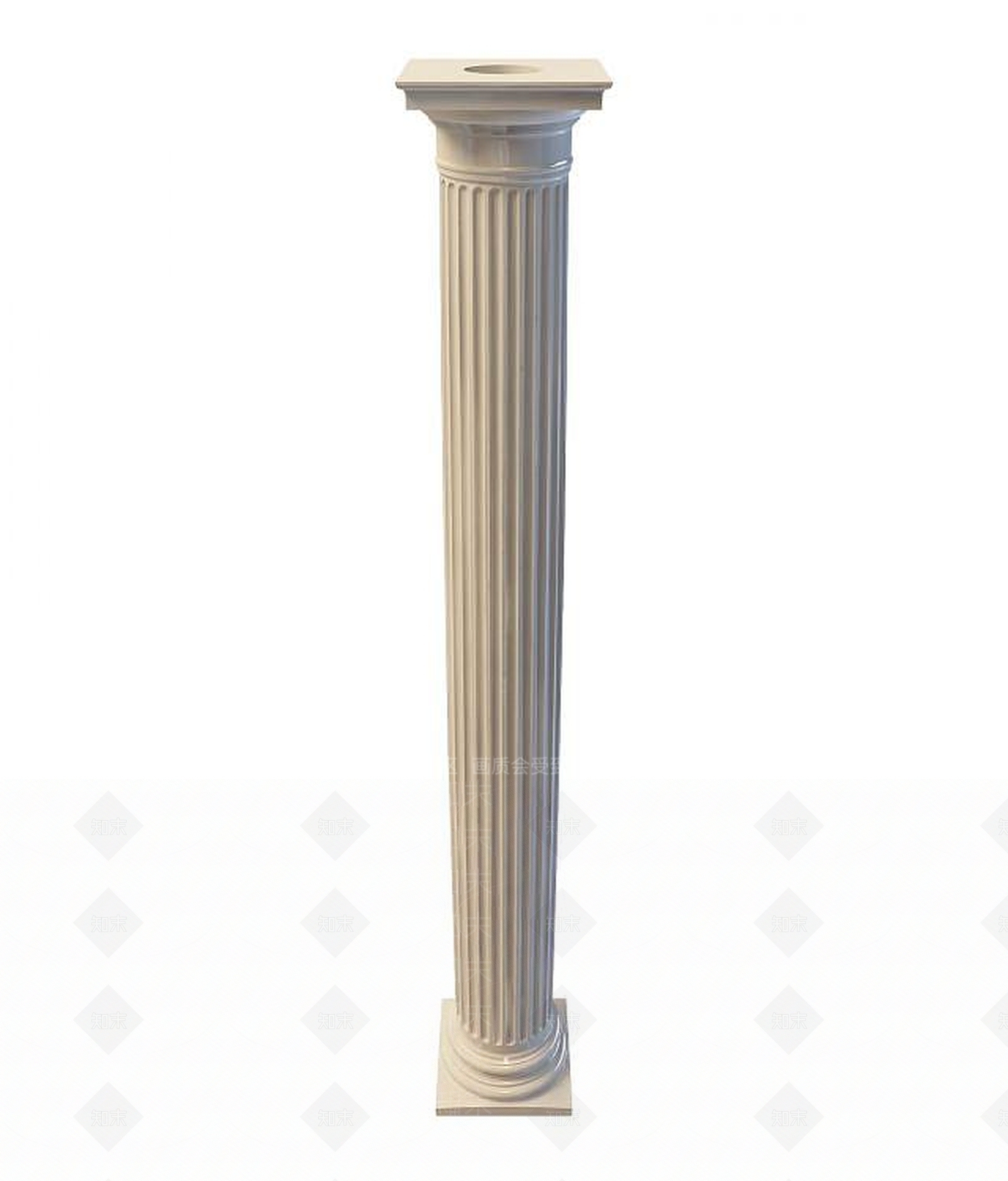 现代柱子3D模型下载【ID:1194270109】