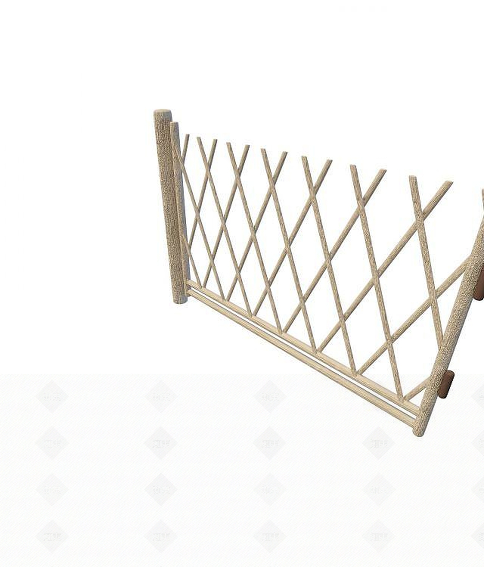 现代栏杆3D模型下载【ID:1194273316】