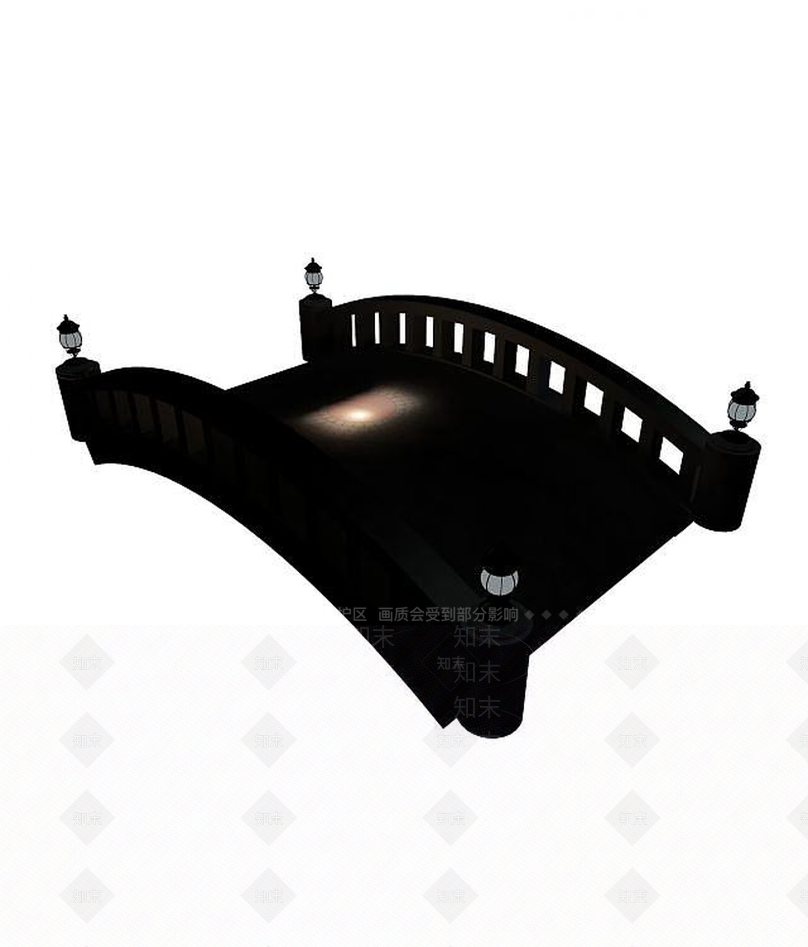 现代石桥3D模型下载【ID:1194277172】