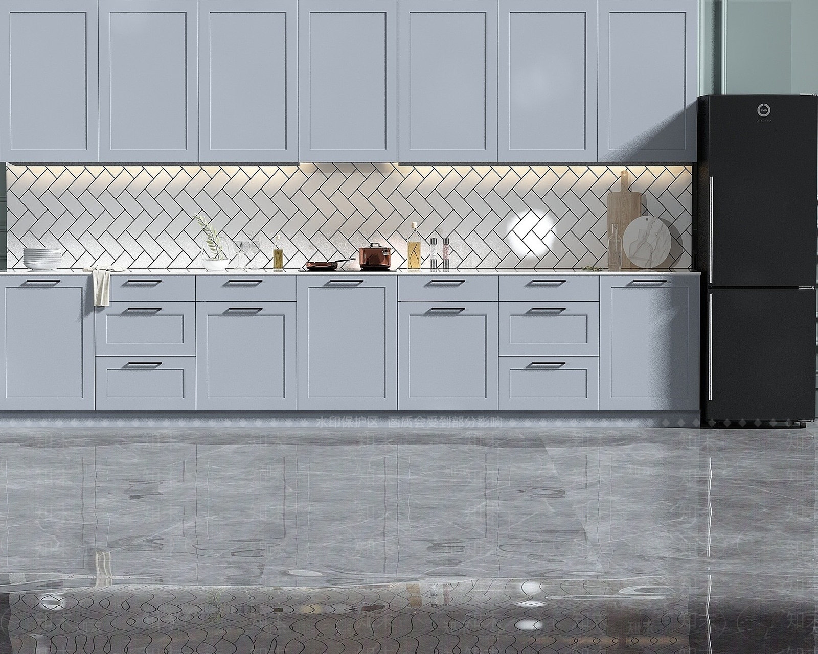 现代柜子3D模型下载【ID:1194281702】