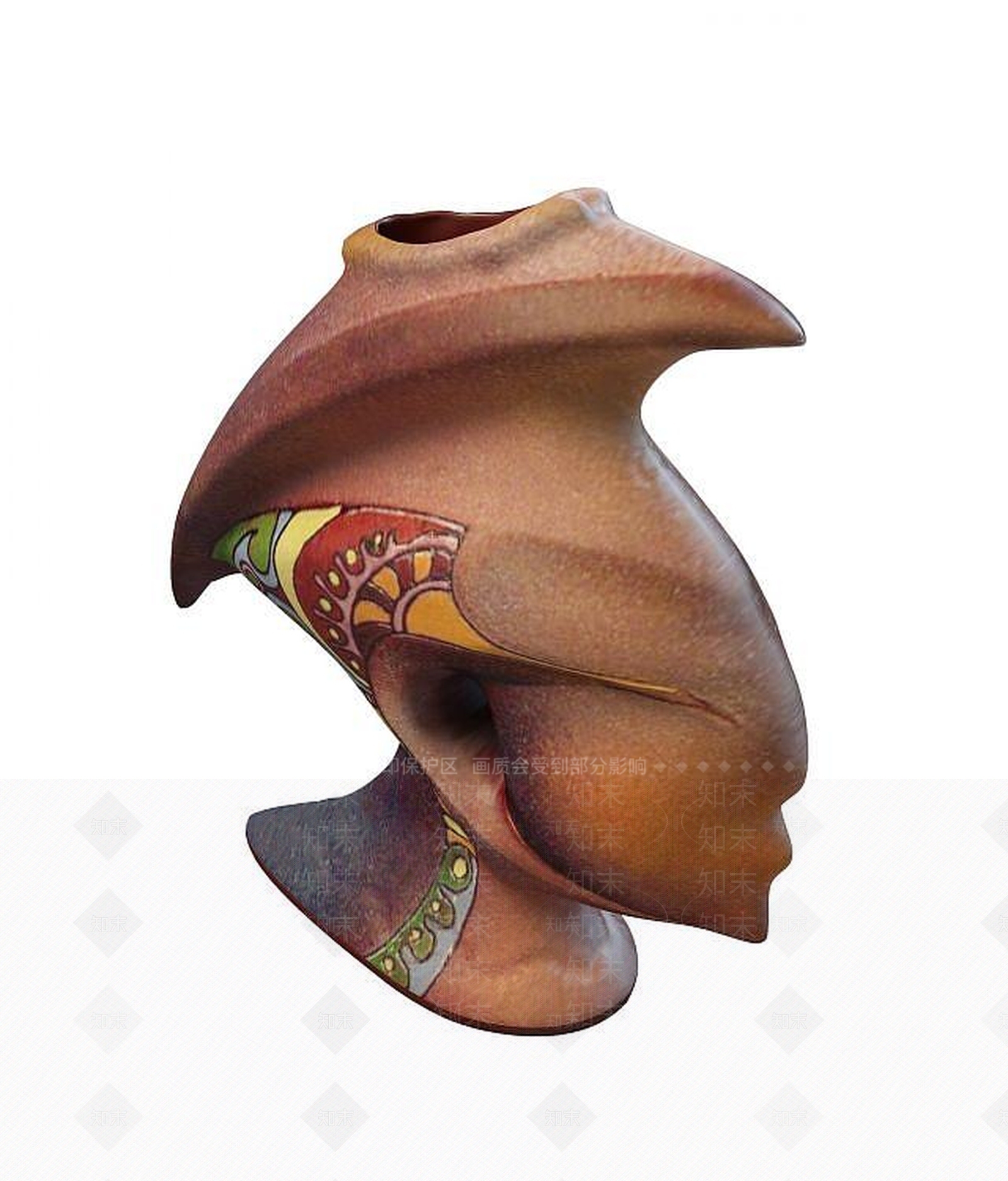 现代花瓶3D模型下载【ID:1194284287】