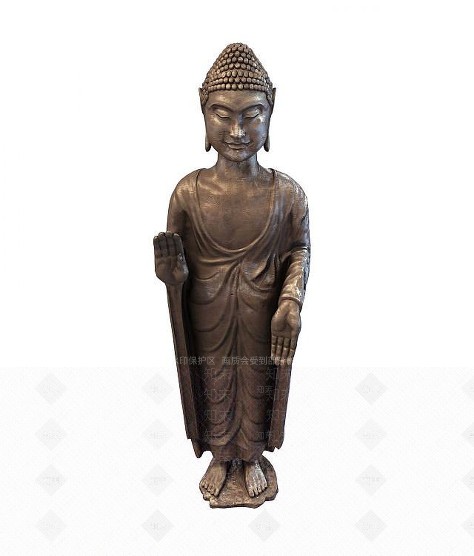 现代雕塑3D模型下载【ID:1194285372】