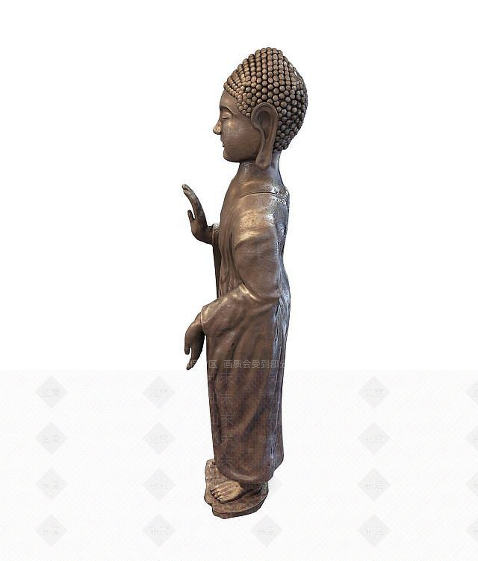现代雕塑3D模型下载【ID:1194285372】