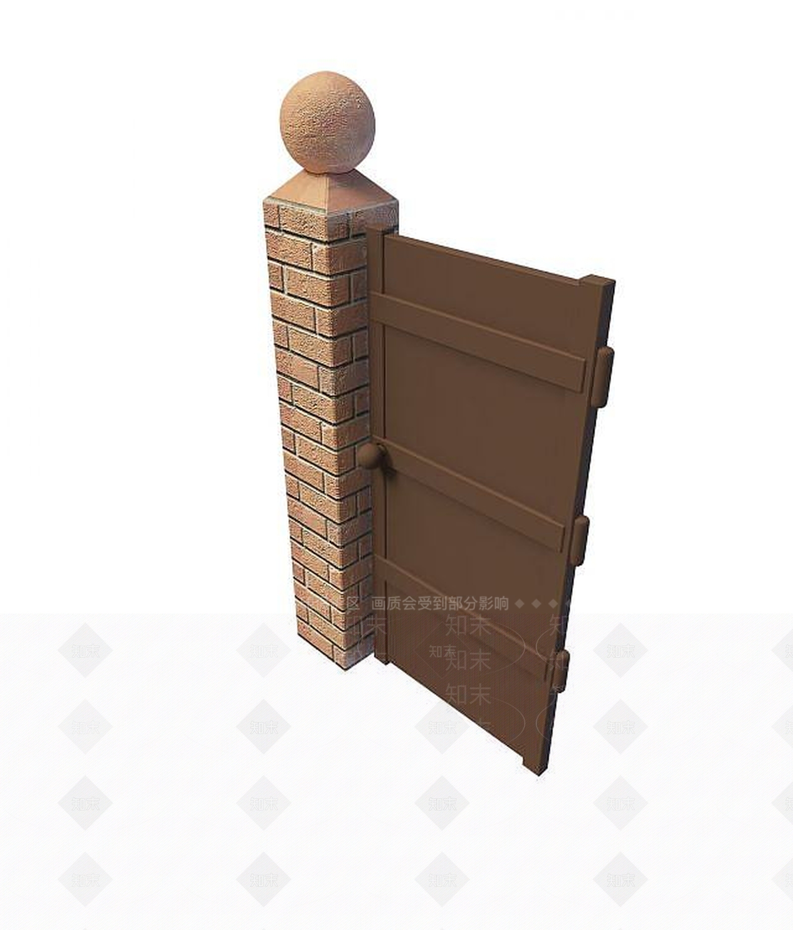 现代园林小品3D模型下载【ID:1194286285】