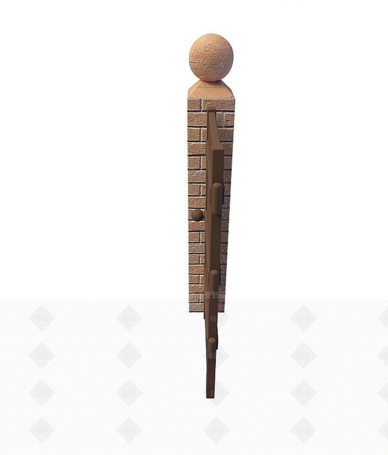 现代园林小品3D模型下载【ID:1194286285】