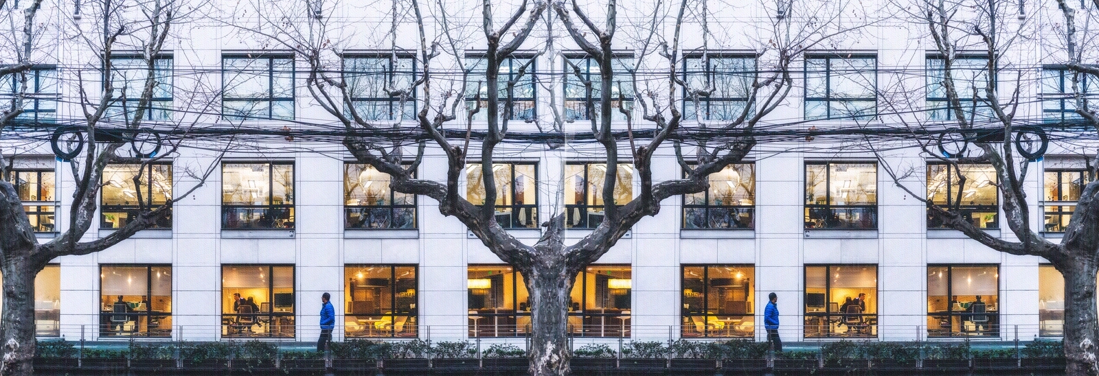 现代街道外景贴图下载【ID:1194293791】