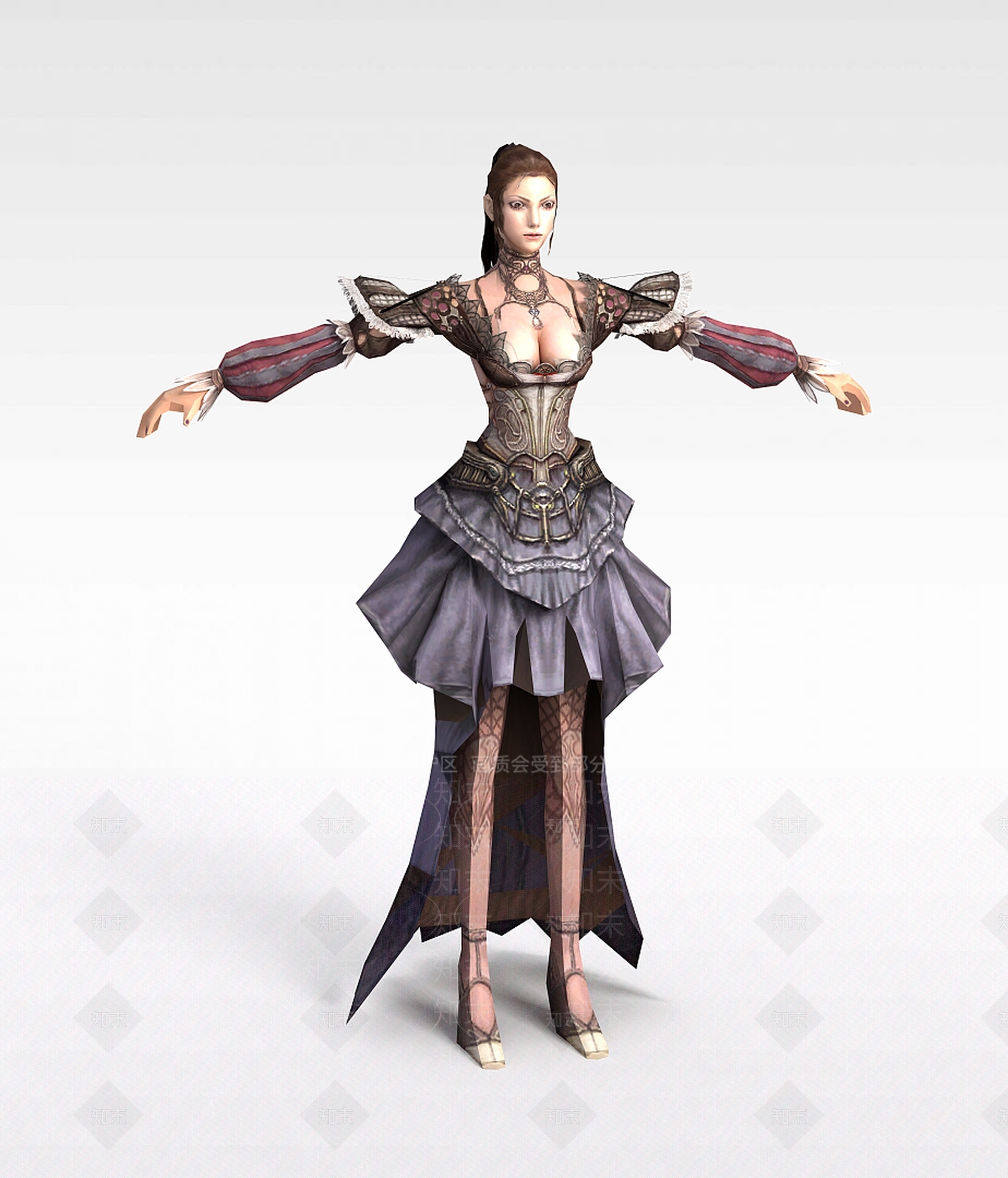 现代虚拟人物3D模型下载【ID:1199011662】