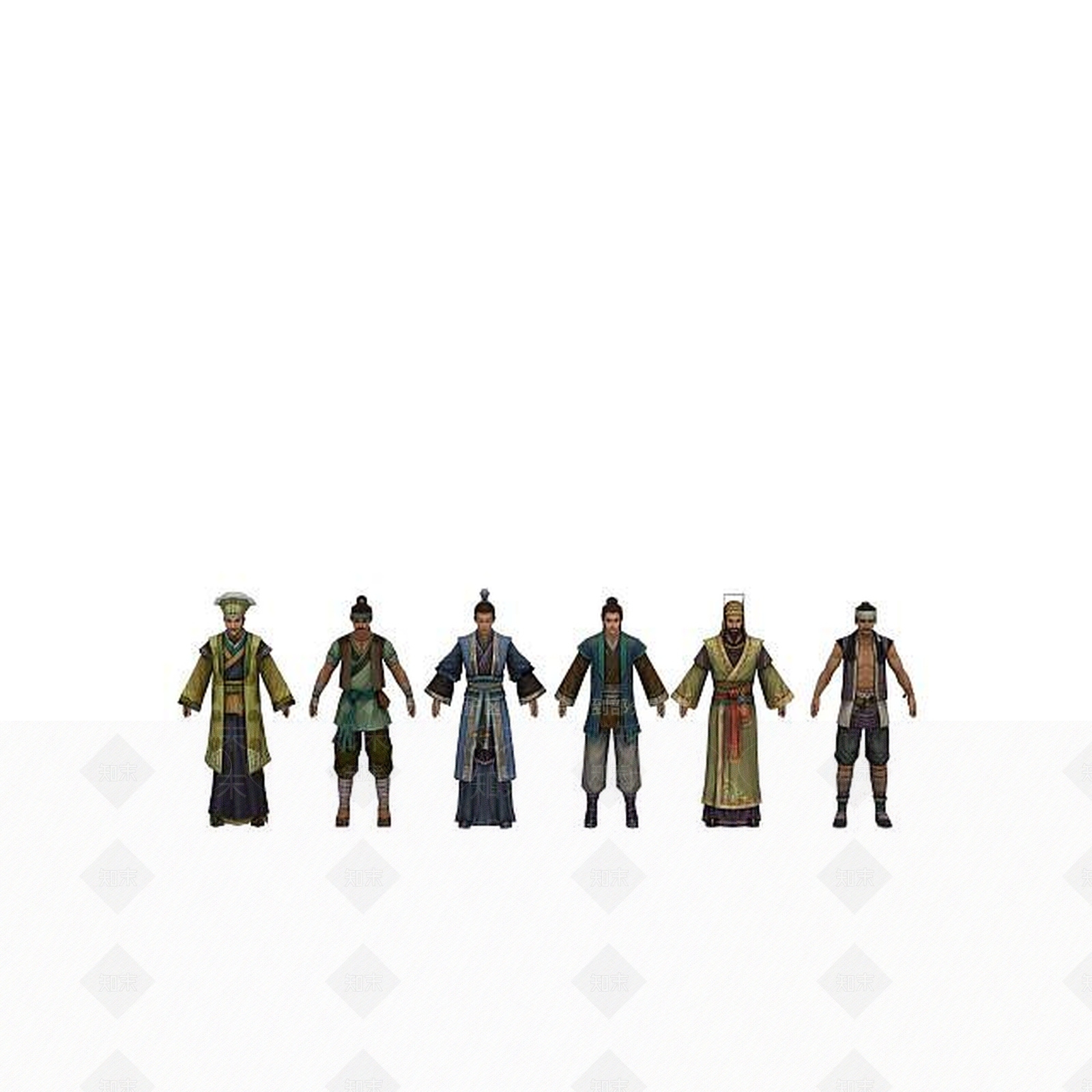 现代虚拟人物3D模型下载【ID:1199000404】