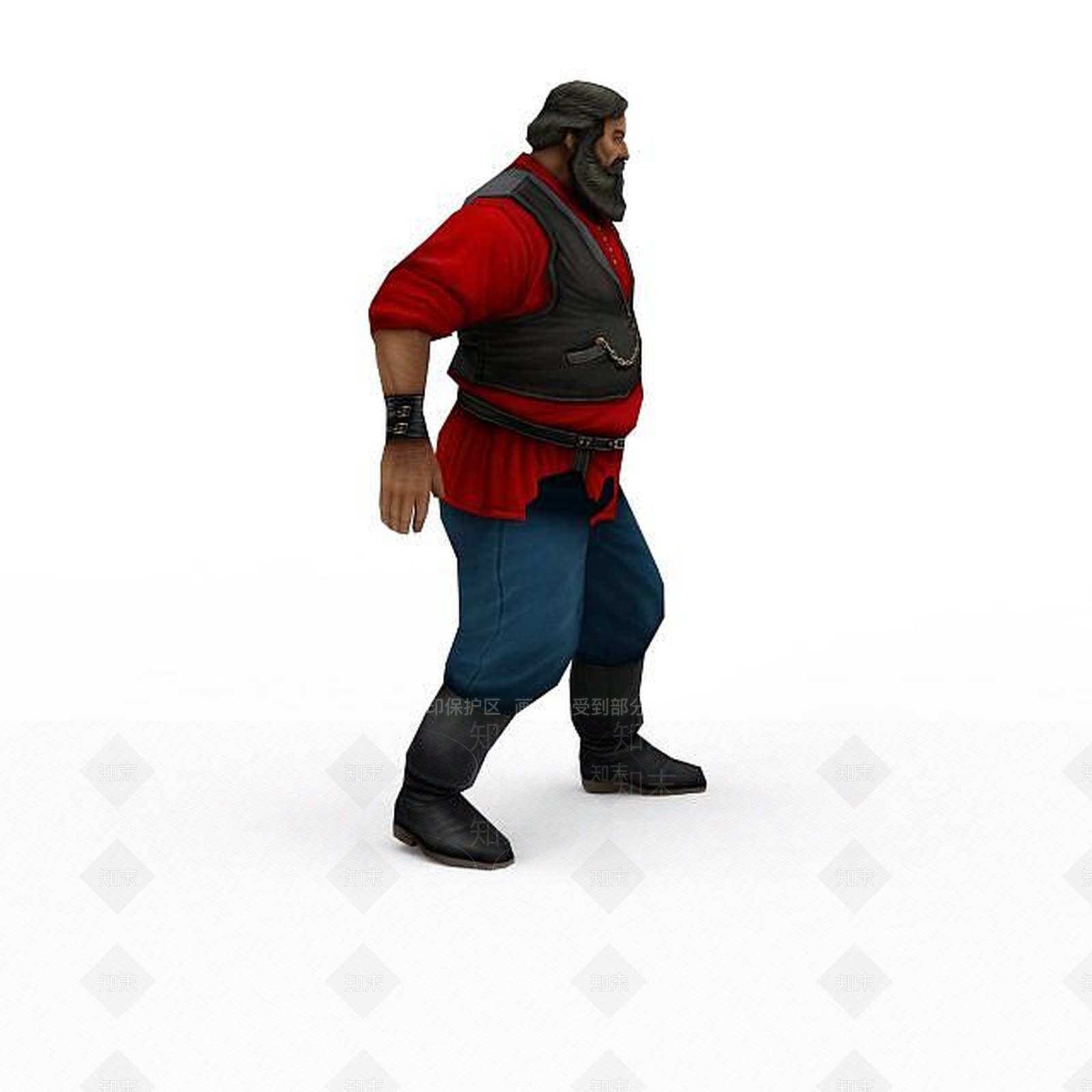 现代虚拟人物3D模型下载【ID:1199011601】
