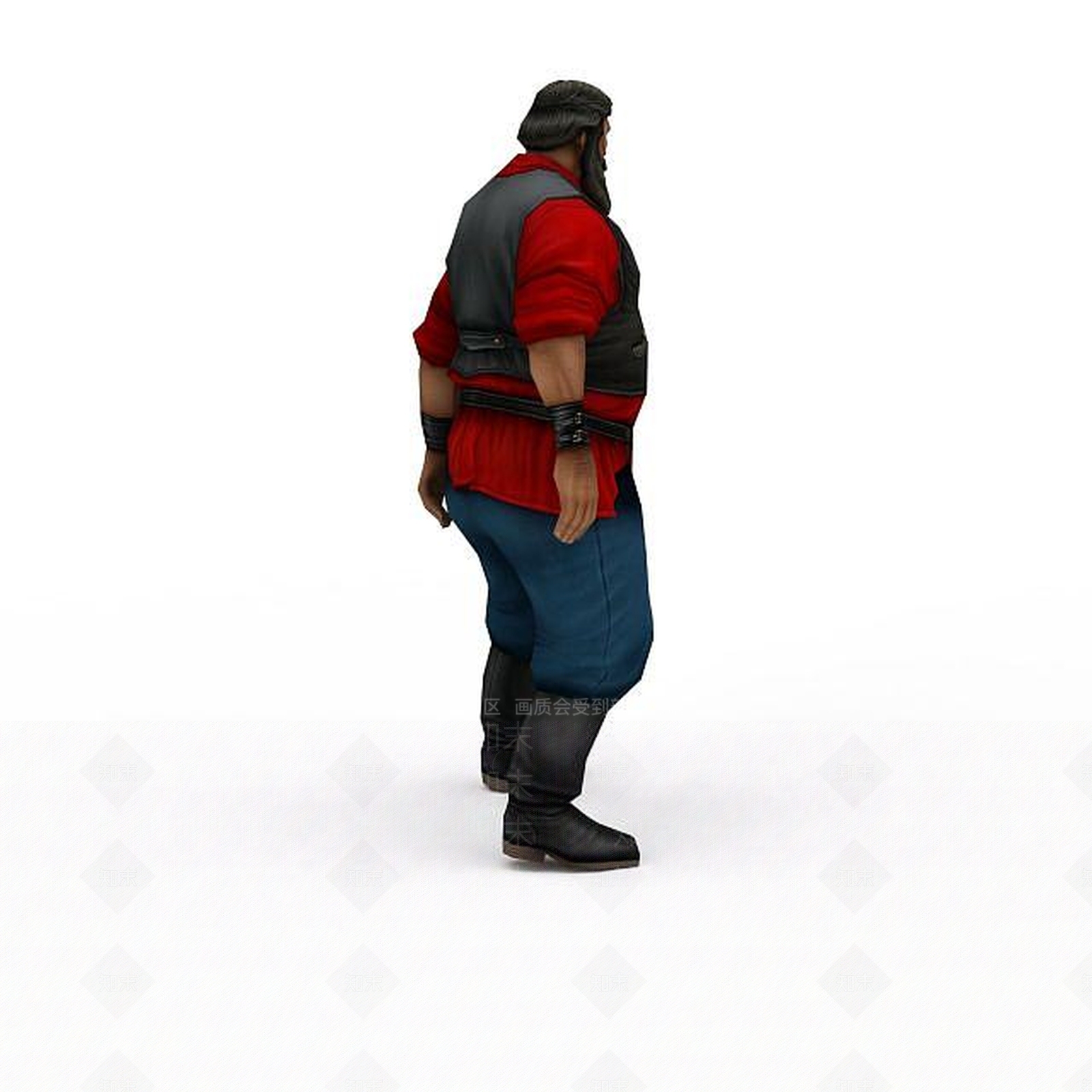 现代虚拟人物3D模型下载【ID:1199011601】