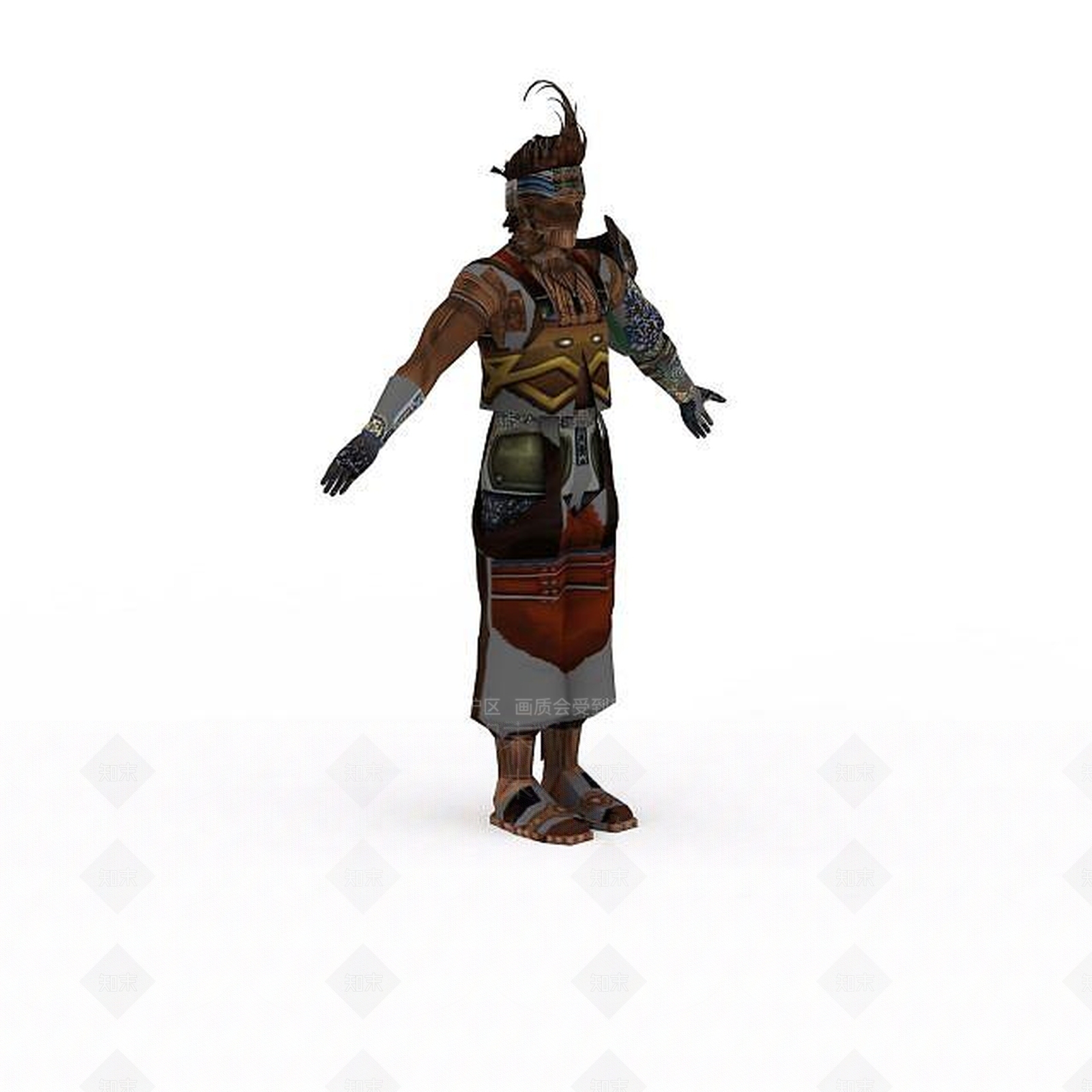 现代虚拟人物3D模型下载【ID:1199000483】