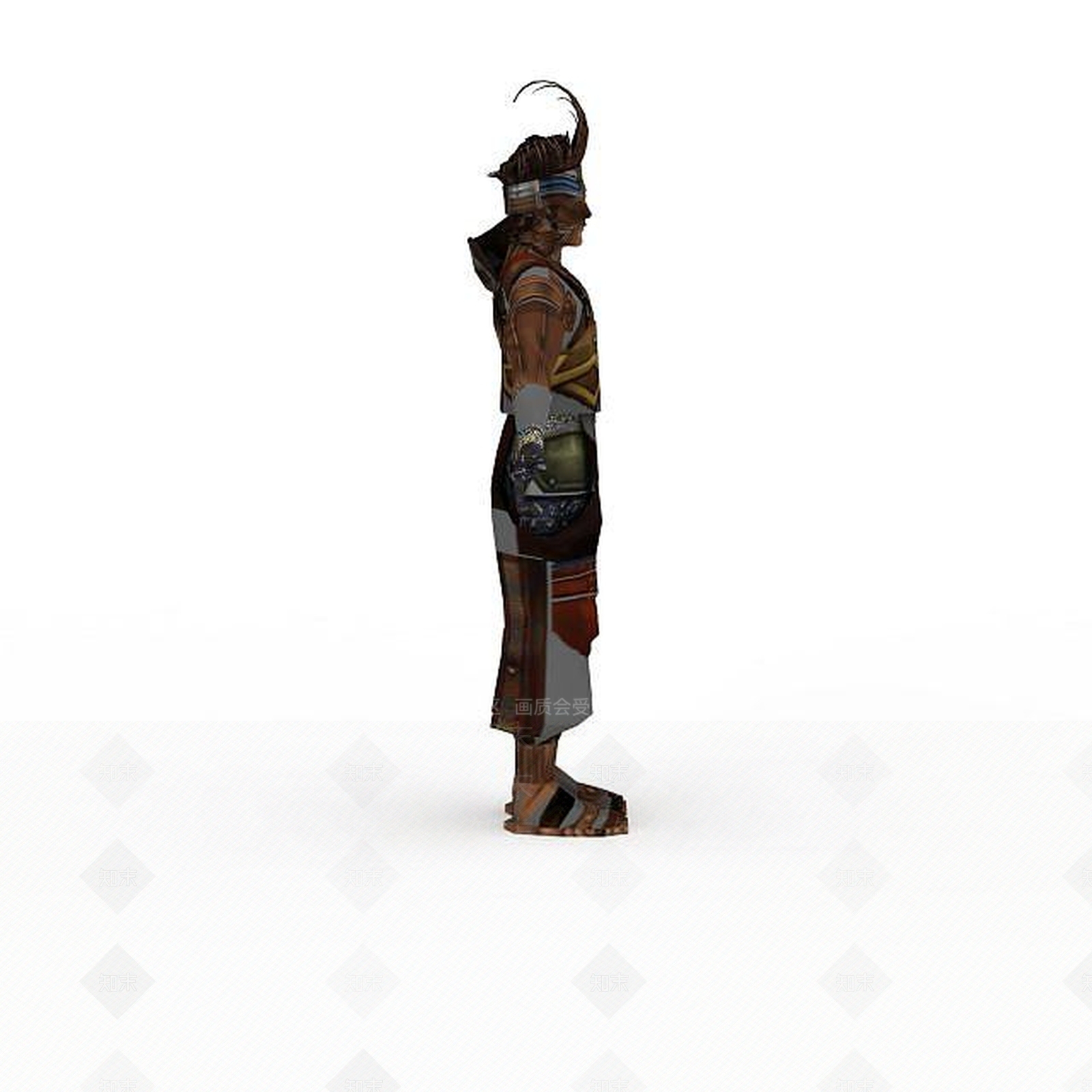 现代虚拟人物3D模型下载【ID:1199000483】