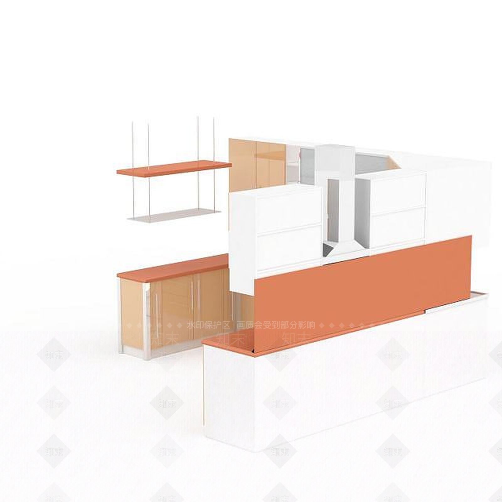 现代厨具3D模型下载【ID:1199011396】