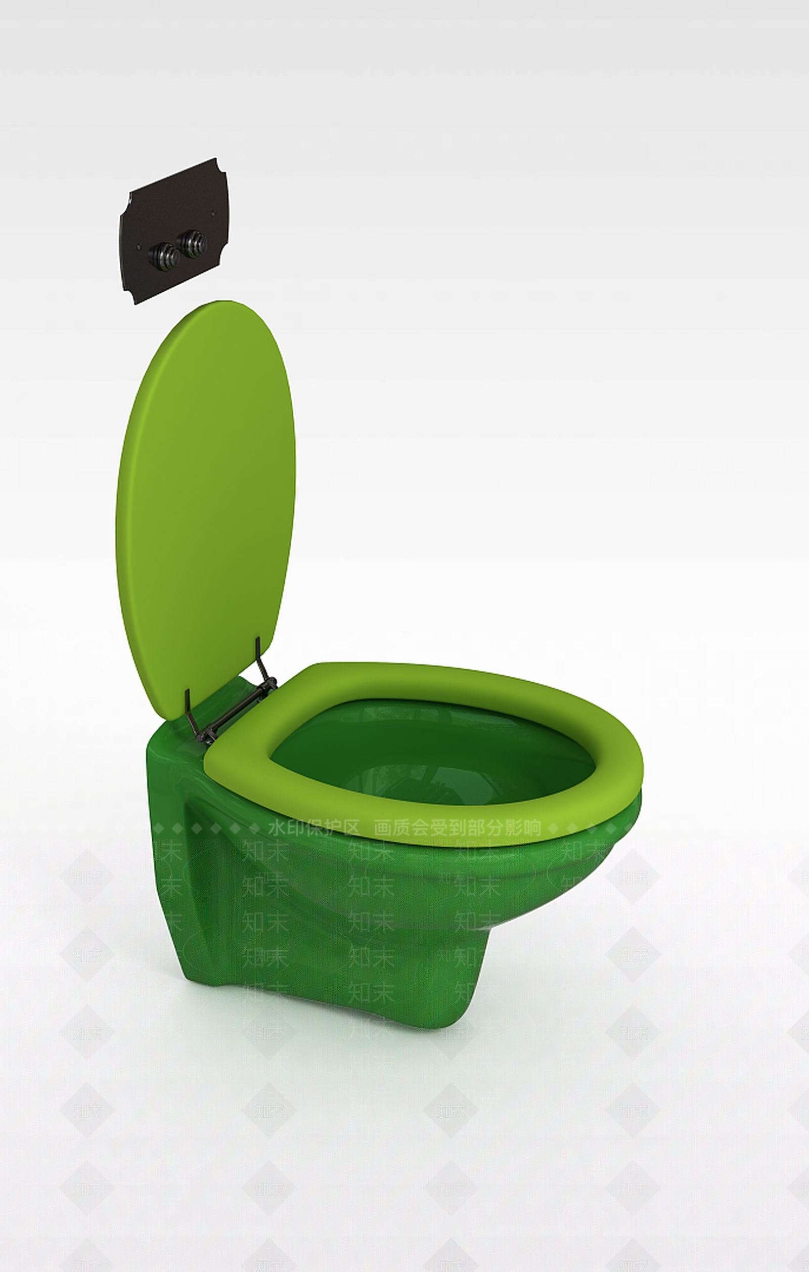 现代马桶3D模型下载【ID:1199011299】