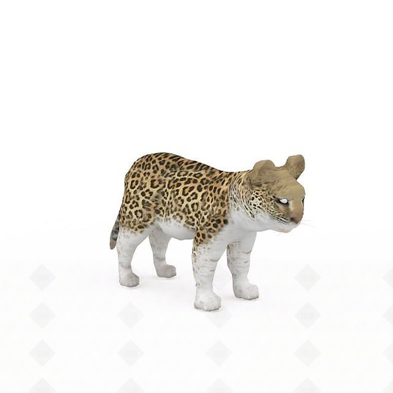 现代爬行类动物3D模型下载【ID:1198958521】
