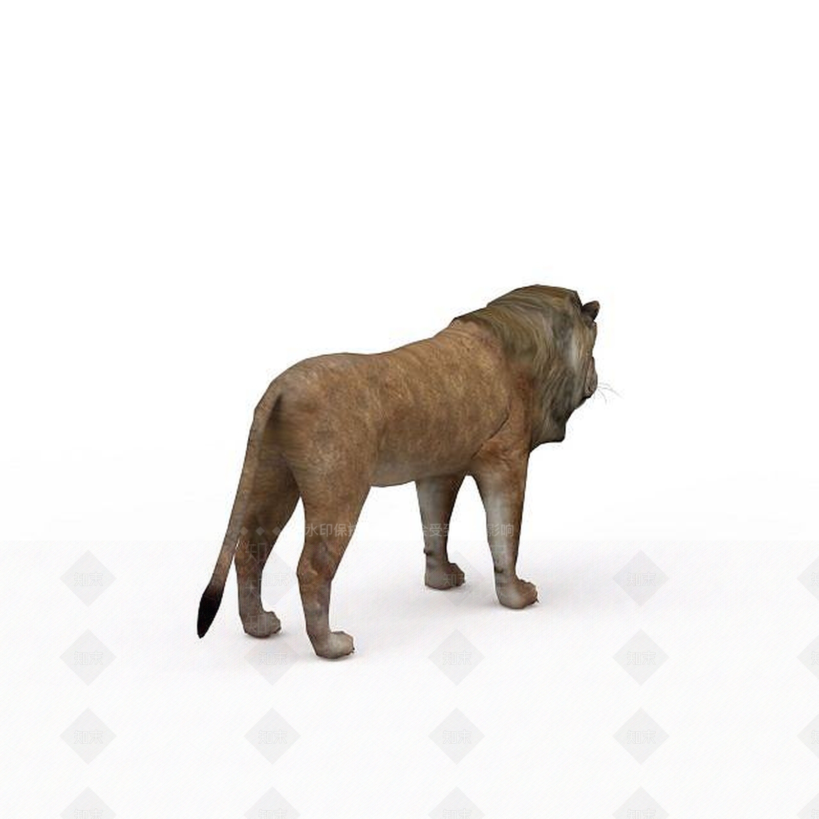 现代爬行类动物3D模型下载【ID:1198958408】