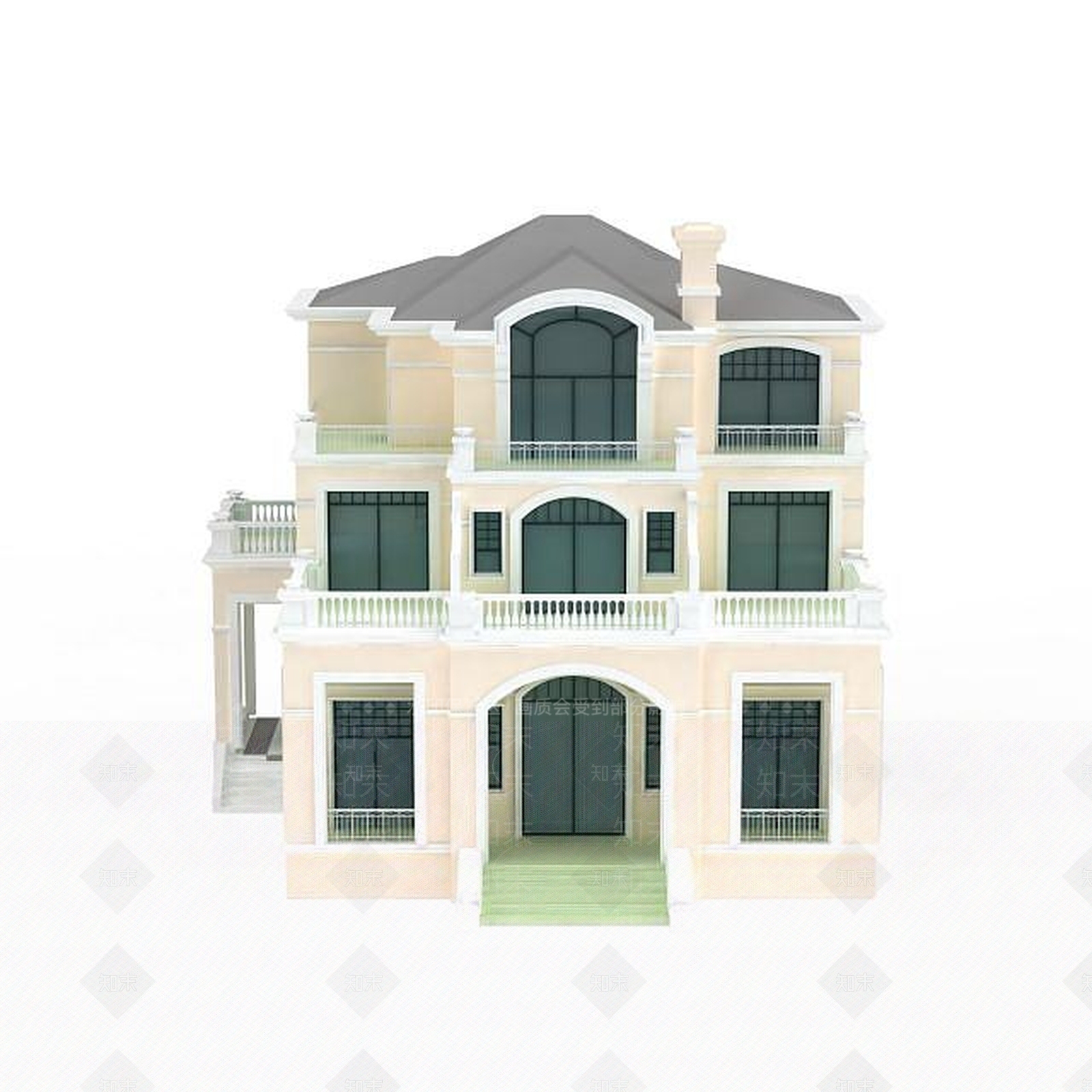 现代其他建筑外观3D模型下载【ID:1198947615】